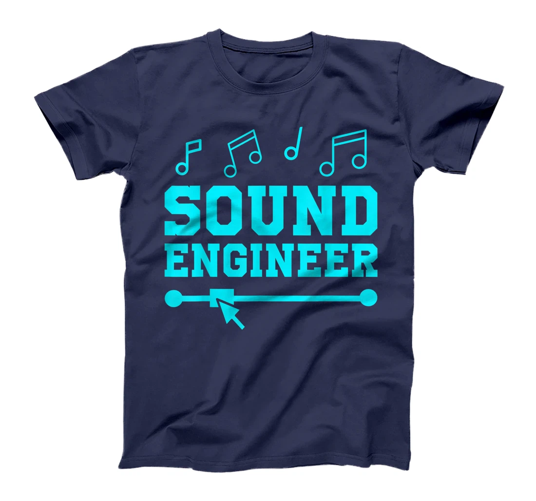 Sound Engineer Musical Notes Technical Worker Music Voice T-Shirt