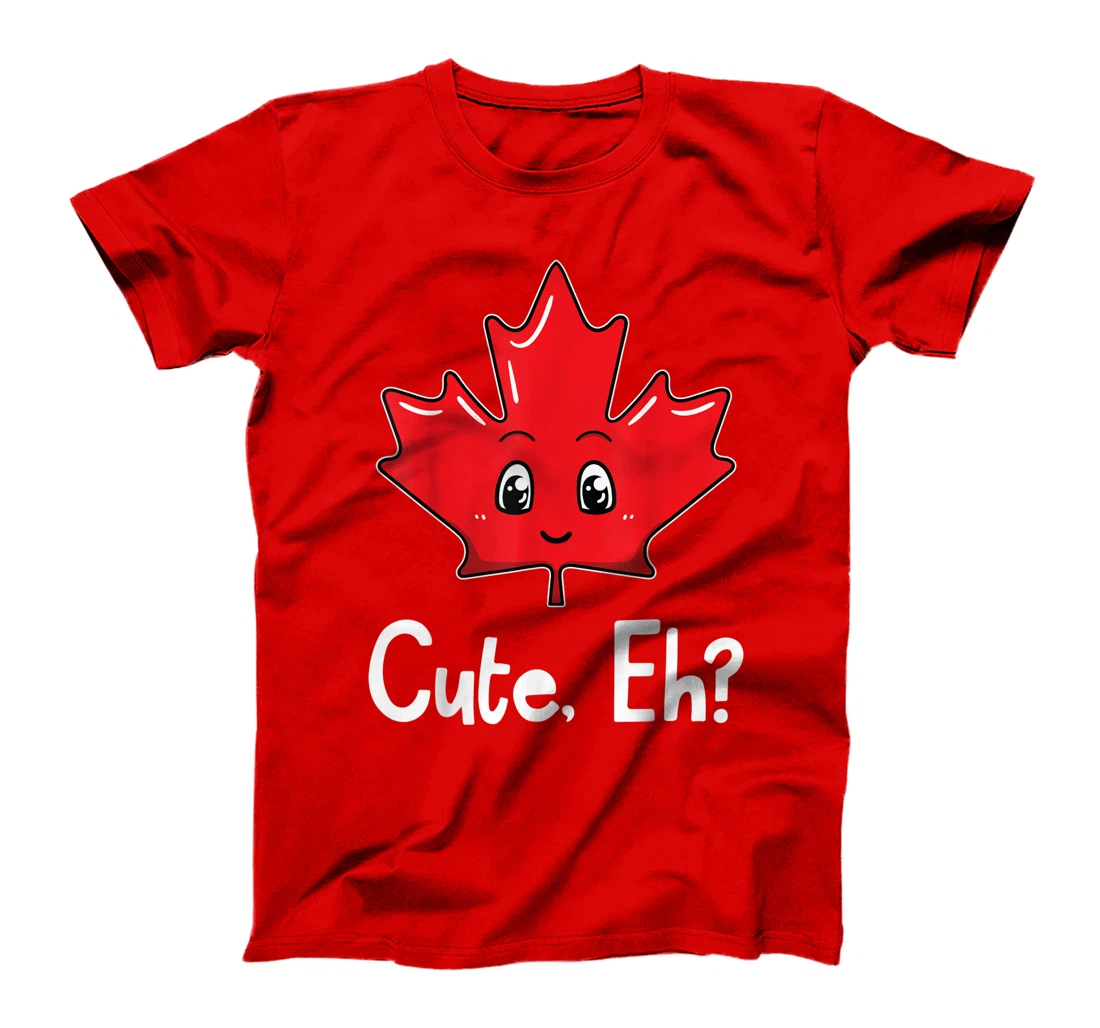 Eh Canadian Flag Maple Leaf Funny Canada Souvenir Tourist T-Shirt