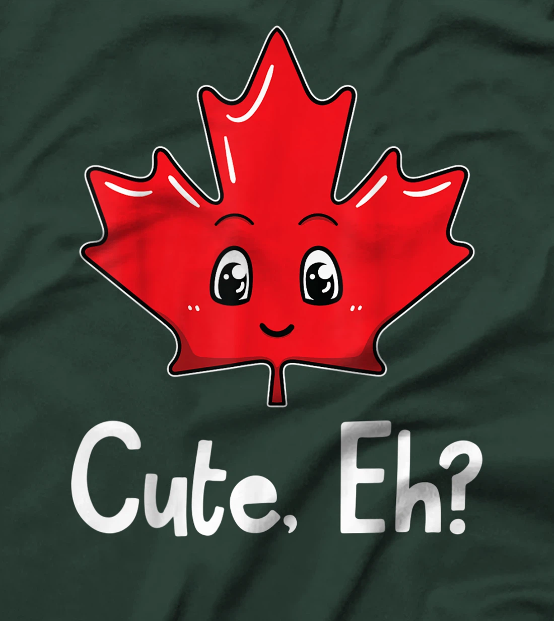 Eh Canadian Flag Maple Leaf Funny Canada Souvenir Tourist T-Shirt