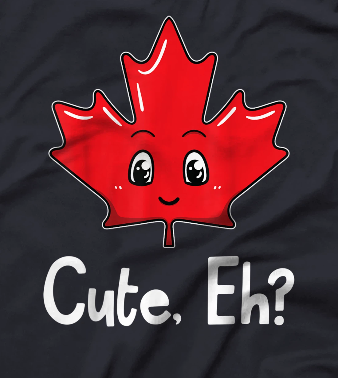 Eh Canadian Flag Maple Leaf Funny Canada Souvenir Tourist T-Shirt