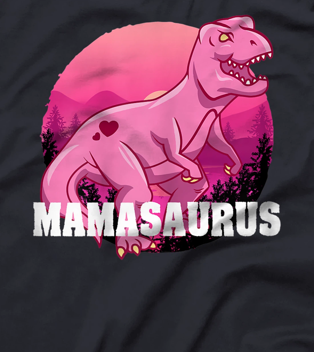 Womens Mamasaurus T rex Dinosaur Funny Mama Saurus T-Shirt