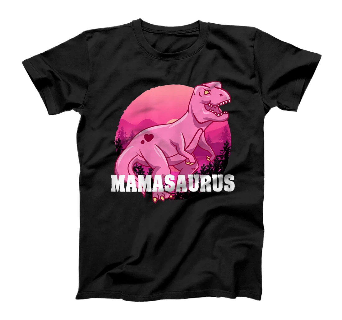 Womens Mamasaurus T rex Dinosaur Funny Mama Saurus T-Shirt