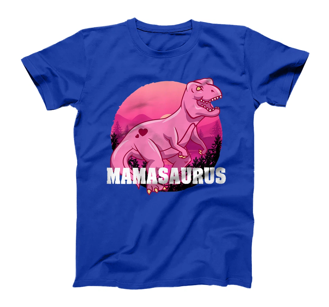 Womens Mamasaurus T rex Dinosaur Funny Mama Saurus T-Shirt