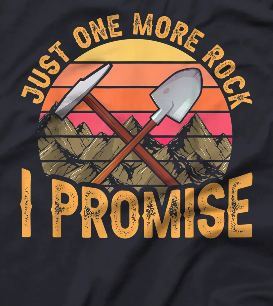 Funny Geology Gift Men Women Cool Geologist Rock Collecting T-Shirt