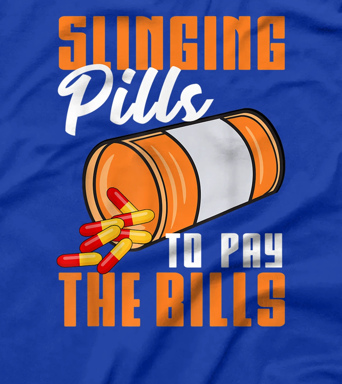 Funny Pharmacist Gift For Men Women Cool Pharmacy Tech Pill T-Shirt