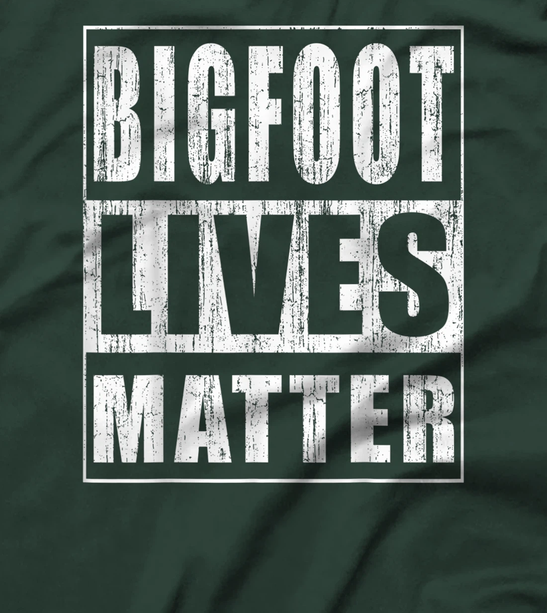 Bigfoot Lives Matter Funny Gift for Yeti Believer Hunter T-Shirt