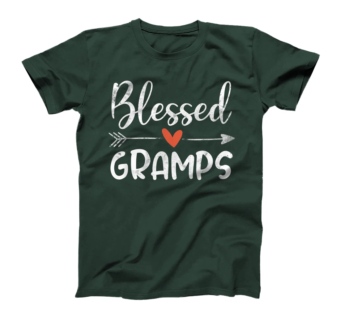 Blessed Gramps Happy Blessings Father's Day T-Shirt