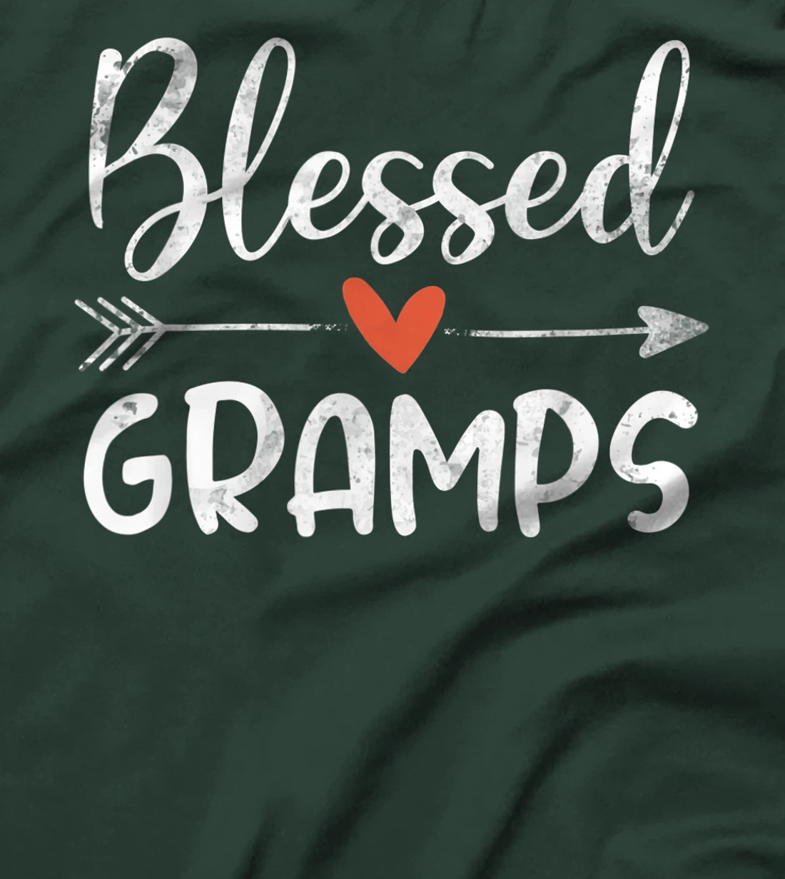 Blessed Gramps Happy Blessings Father's Day T-Shirt