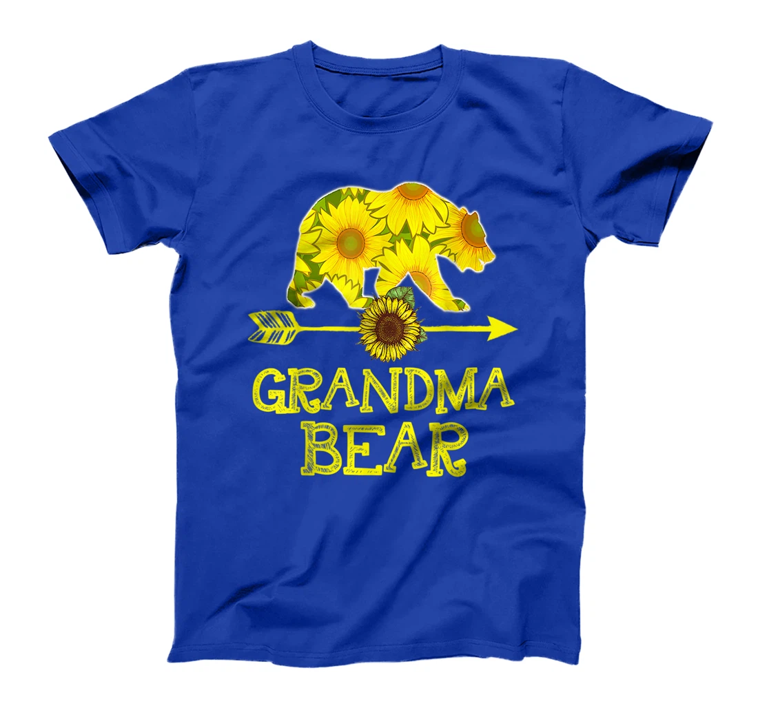 Cute Grandma Bear Sunflower Mothers Fathers Essential T-Shirt