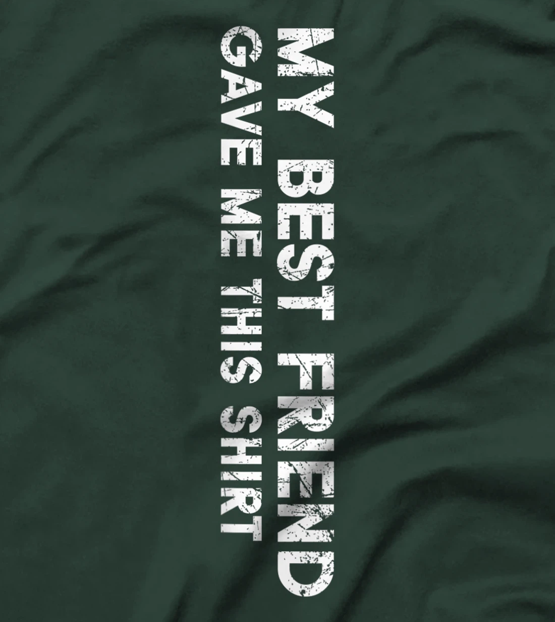 My Best Friend Gave Me This Shirt Funny Idea Favorite Gift T-Shirt