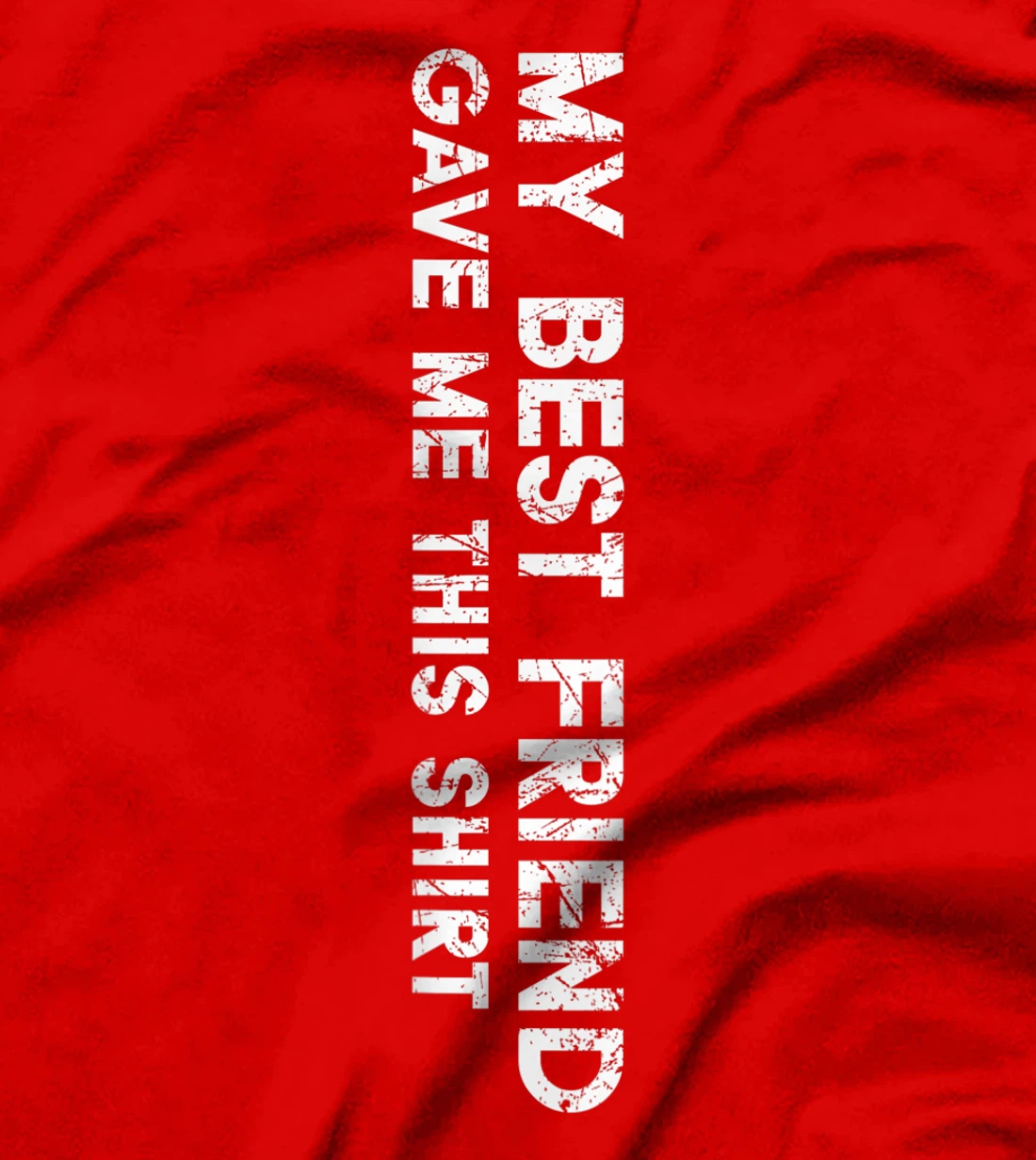My Best Friend Gave Me This Shirt Funny Idea Favorite Gift T-Shirt