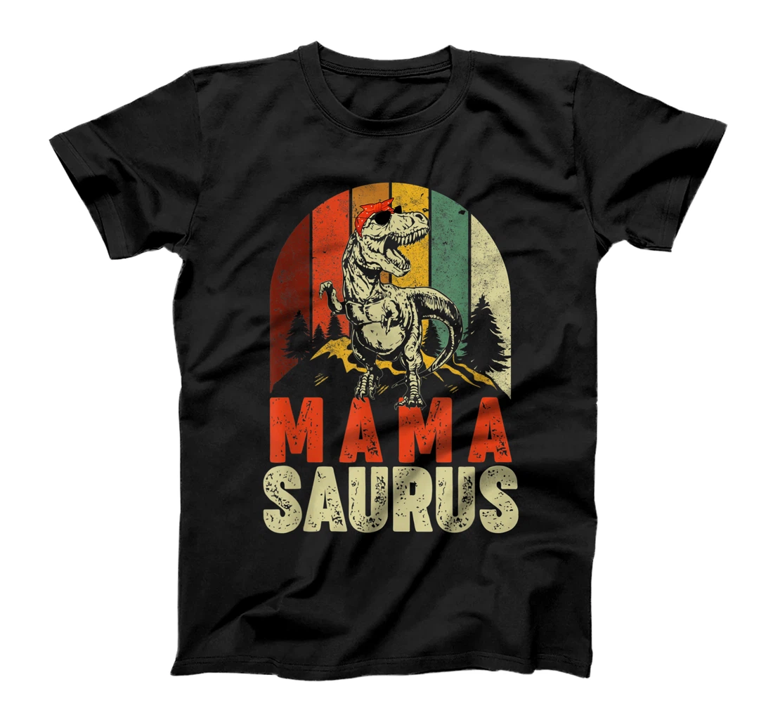 Mamasaurus T Rex Dinosaur Mama Saurus Family Matching T-Shirt