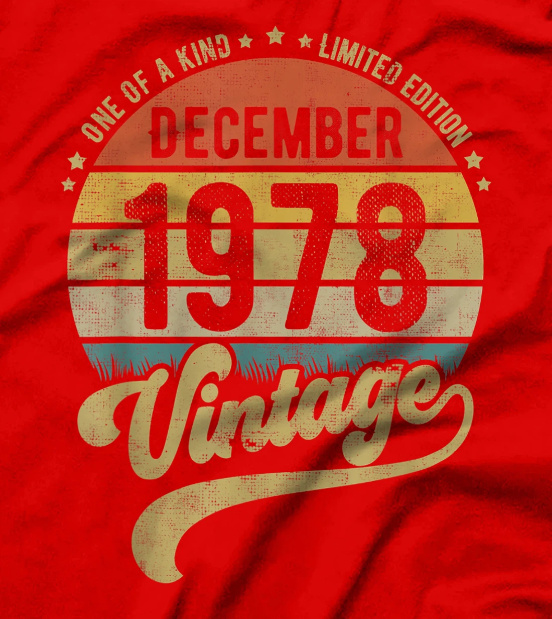 Reto Vintage 42nd Birthday Tee, Born in December 1978 Gift T-Shirt