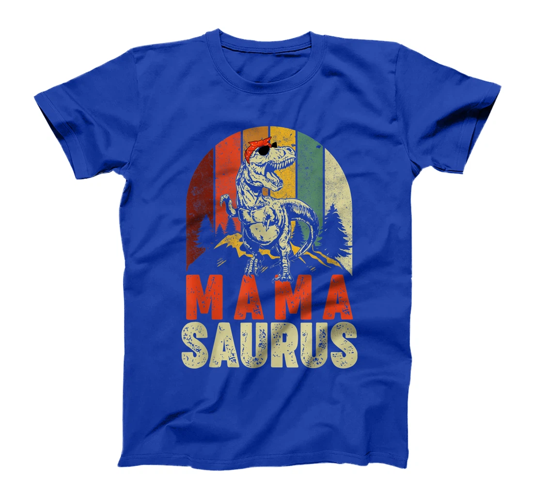 Mamasaurus T Rex Dinosaur Mama Saurus Family Matching T-Shirt