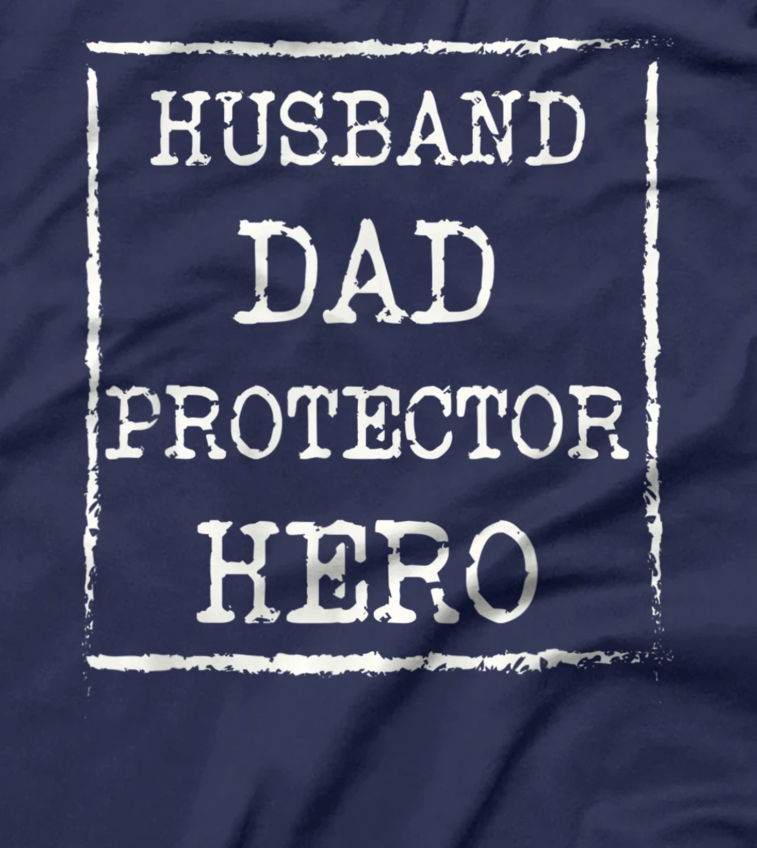 Mens Awesome Husband Dad Protector Hero T-Shirt