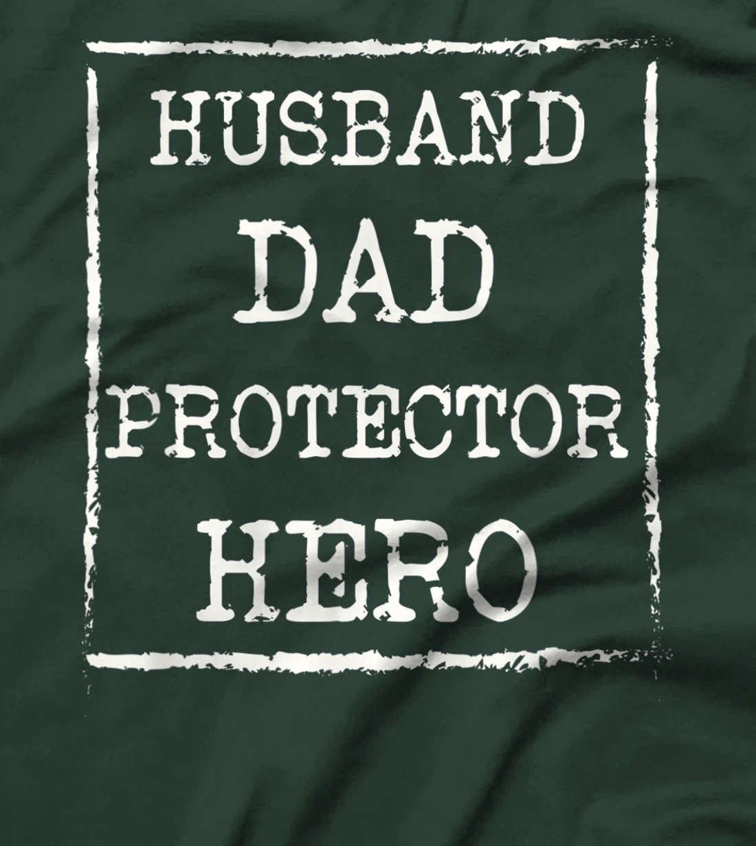 Mens Awesome Husband Dad Protector Hero T-Shirt