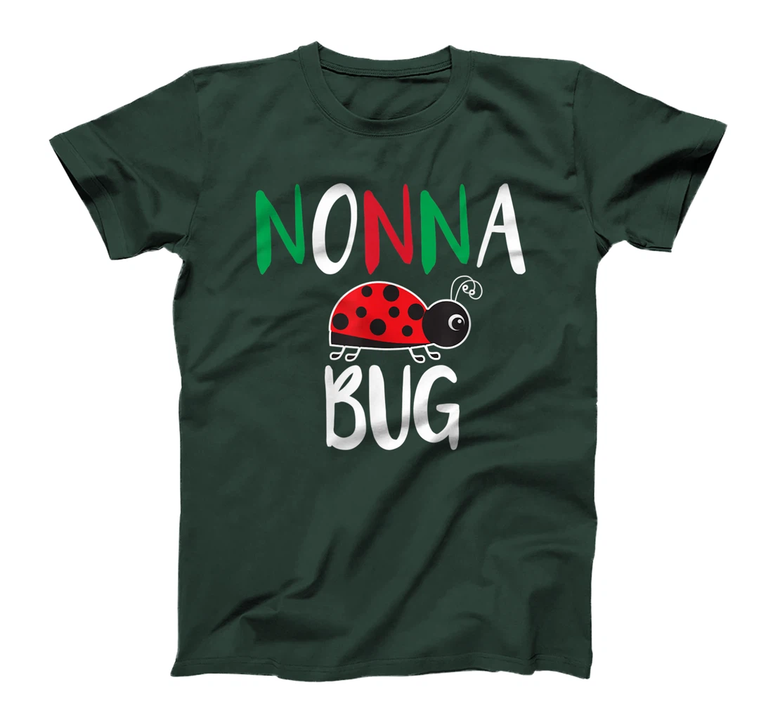 Nonna Bug Ladybug Italian Grandma Funny T-Shirt