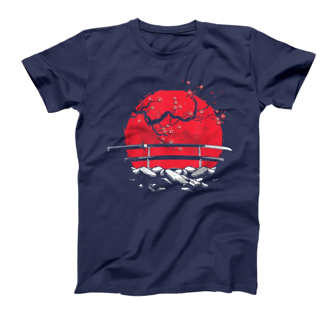 Katana Japan Swords Japanese Martial Arts Sinobi Samurai T-Shirt