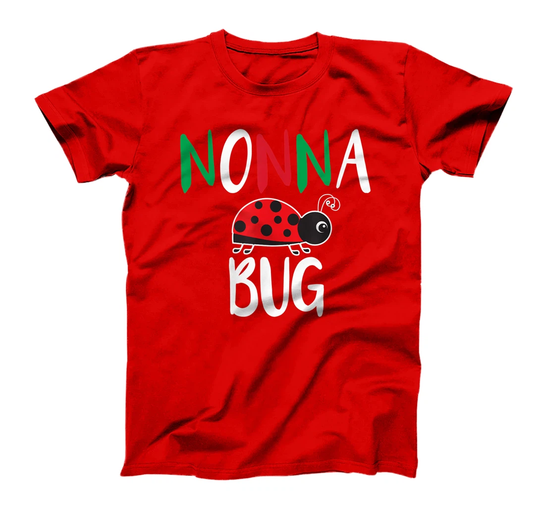 Nonna Bug Ladybug Italian Grandma Funny T-Shirt