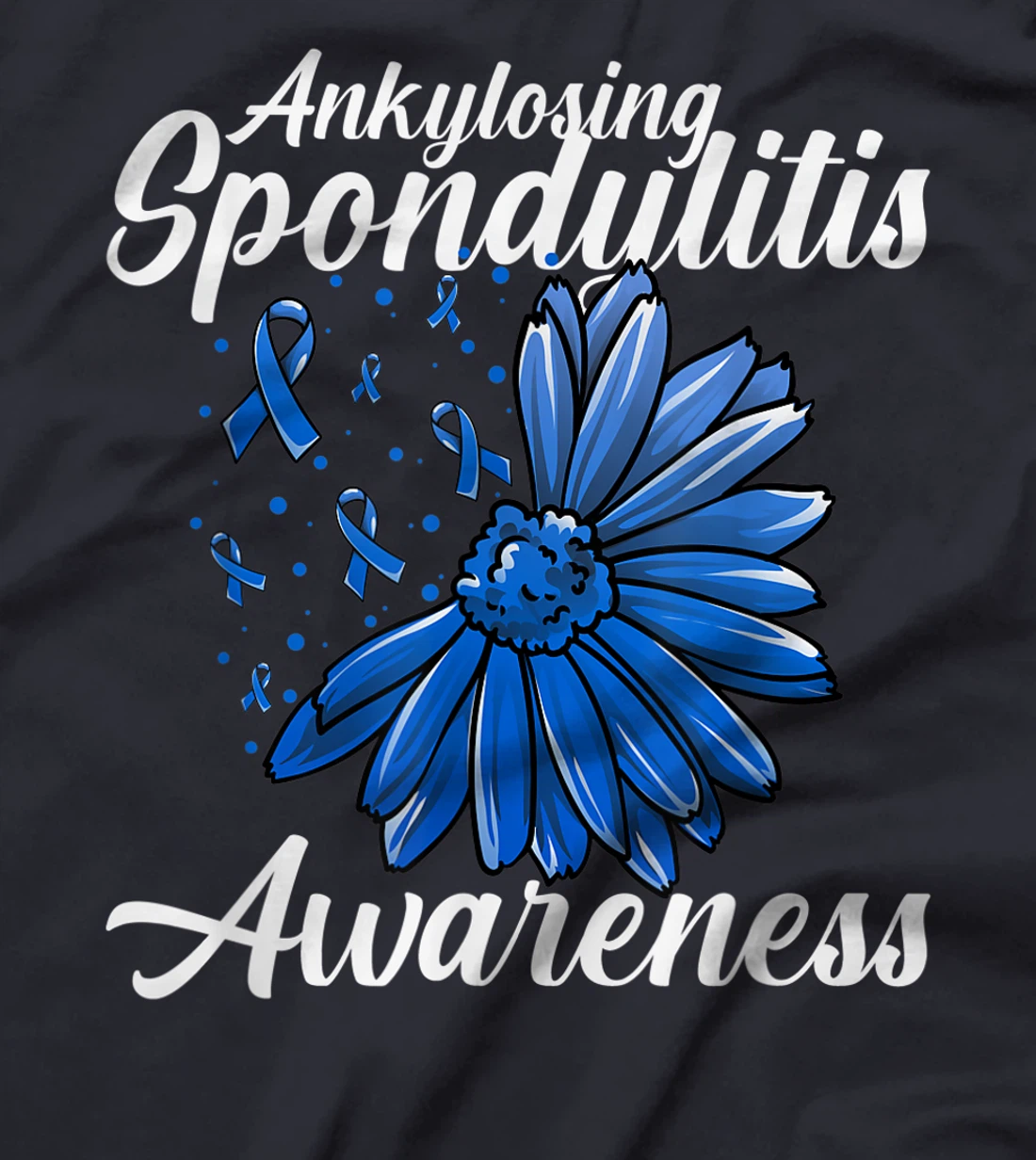 Ankylosing Spondylitis Awareness Marie-Strumpell disease Rel T-Shirt