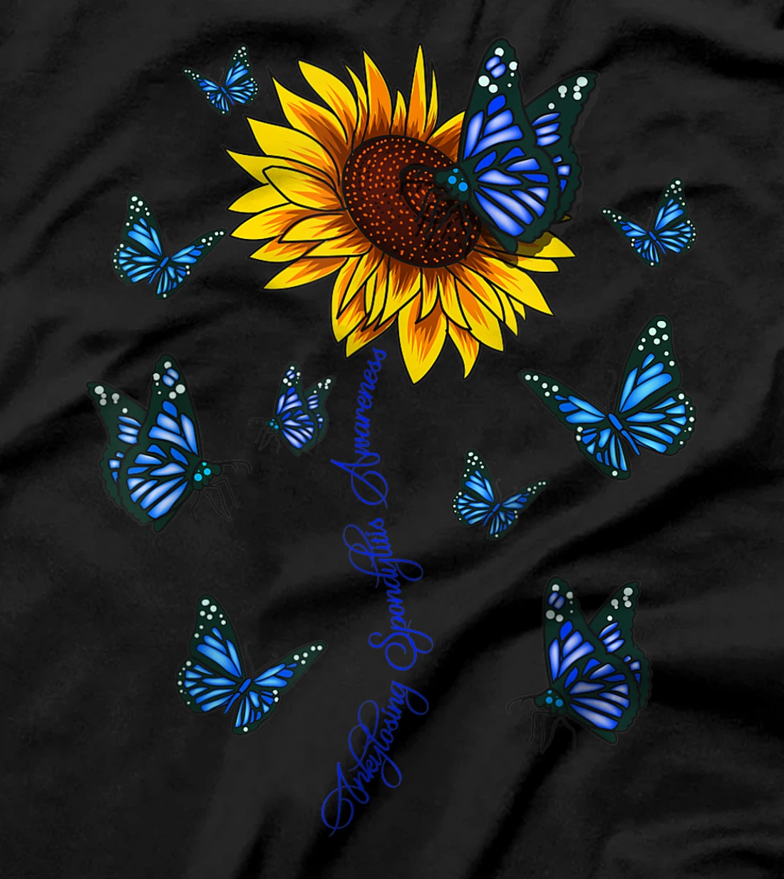 Ankylosing Spondylitis Awareness Marie-Strumpell disease Rel T-Shirt