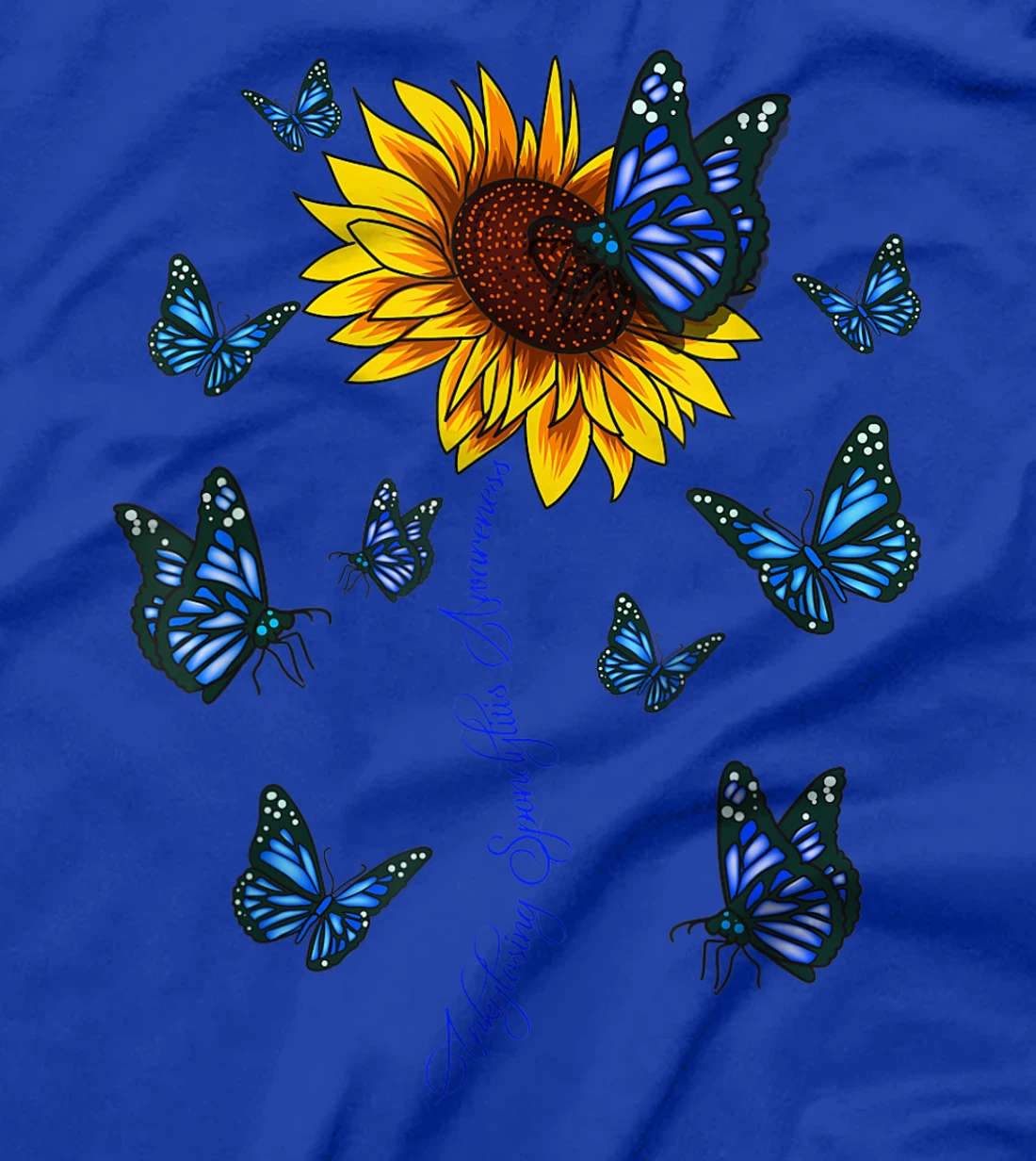 Ankylosing Spondylitis Awareness Marie-Strumpell disease Rel T-Shirt