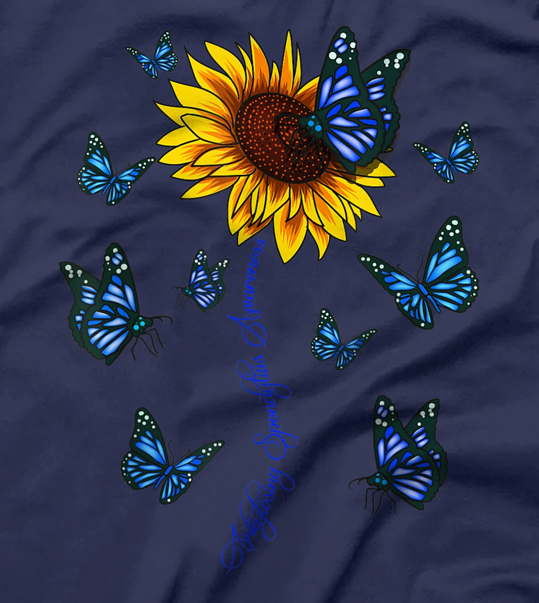 Ankylosing Spondylitis Awareness Marie-Strumpell disease Rel T-Shirt