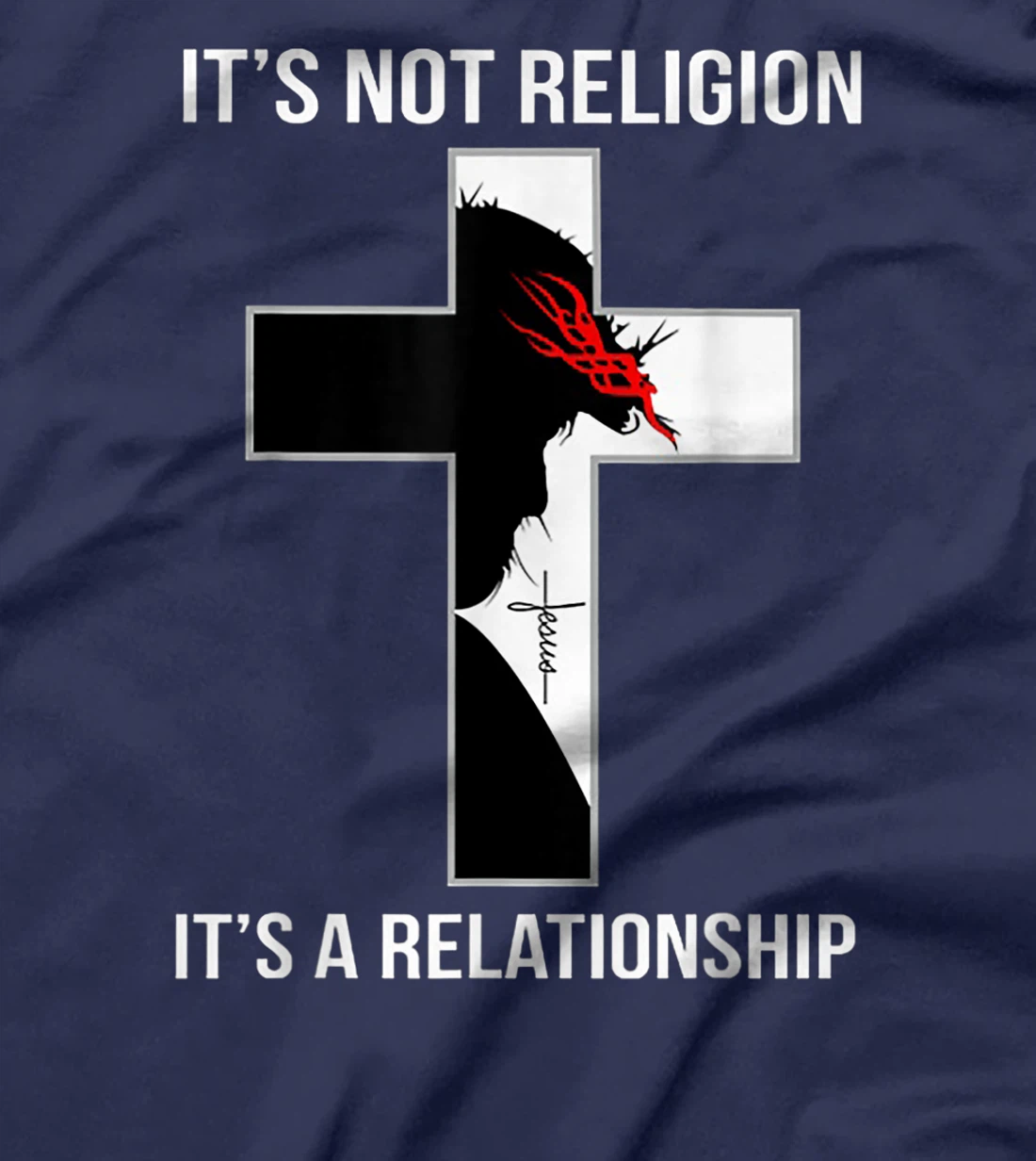 It's Not Religion It's A Relationship Trump Cross T-Shirt