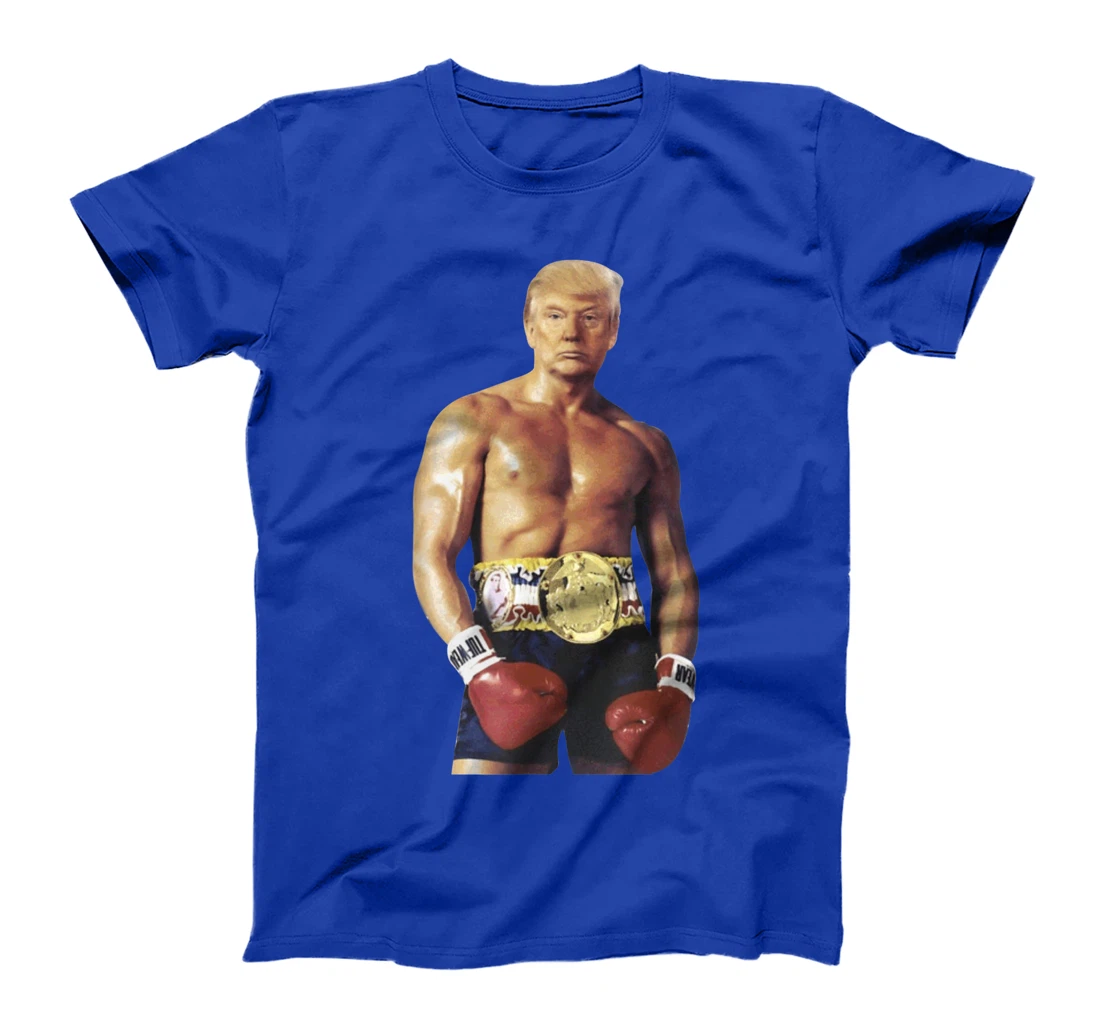 Funny Boxer Trump Boxing funny trump-rocky T-Shirt