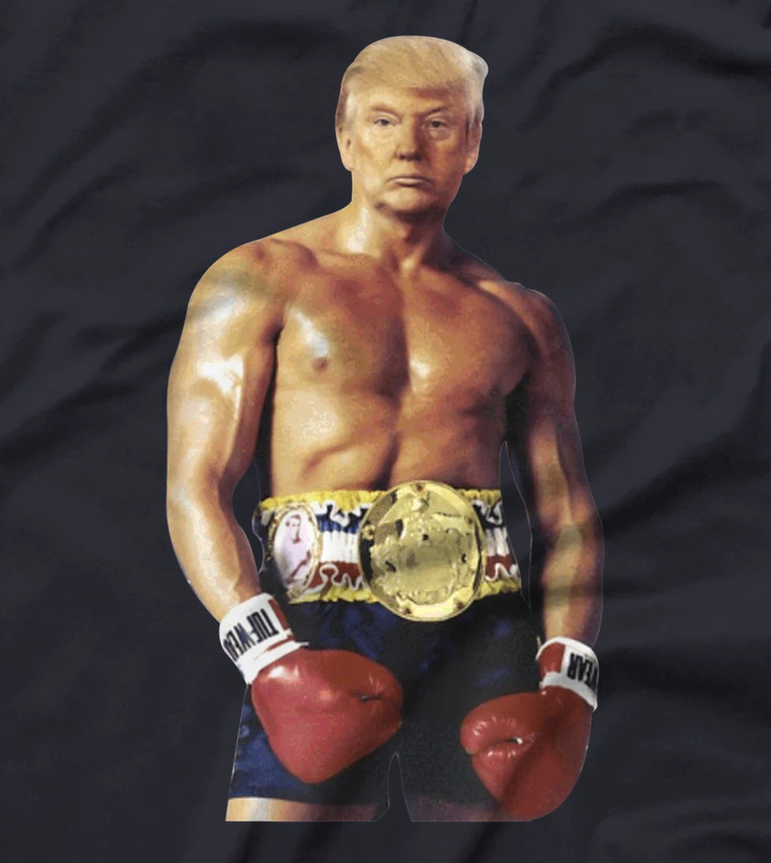 Funny Boxer Trump Boxing funny trump-rocky T-Shirt