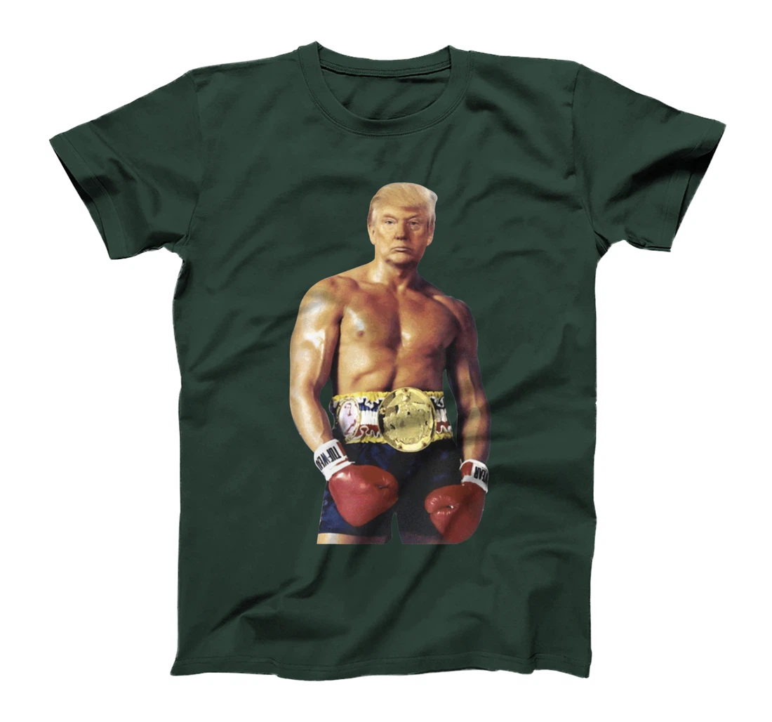 Funny Boxer Trump Boxing funny trump-rocky T-Shirt