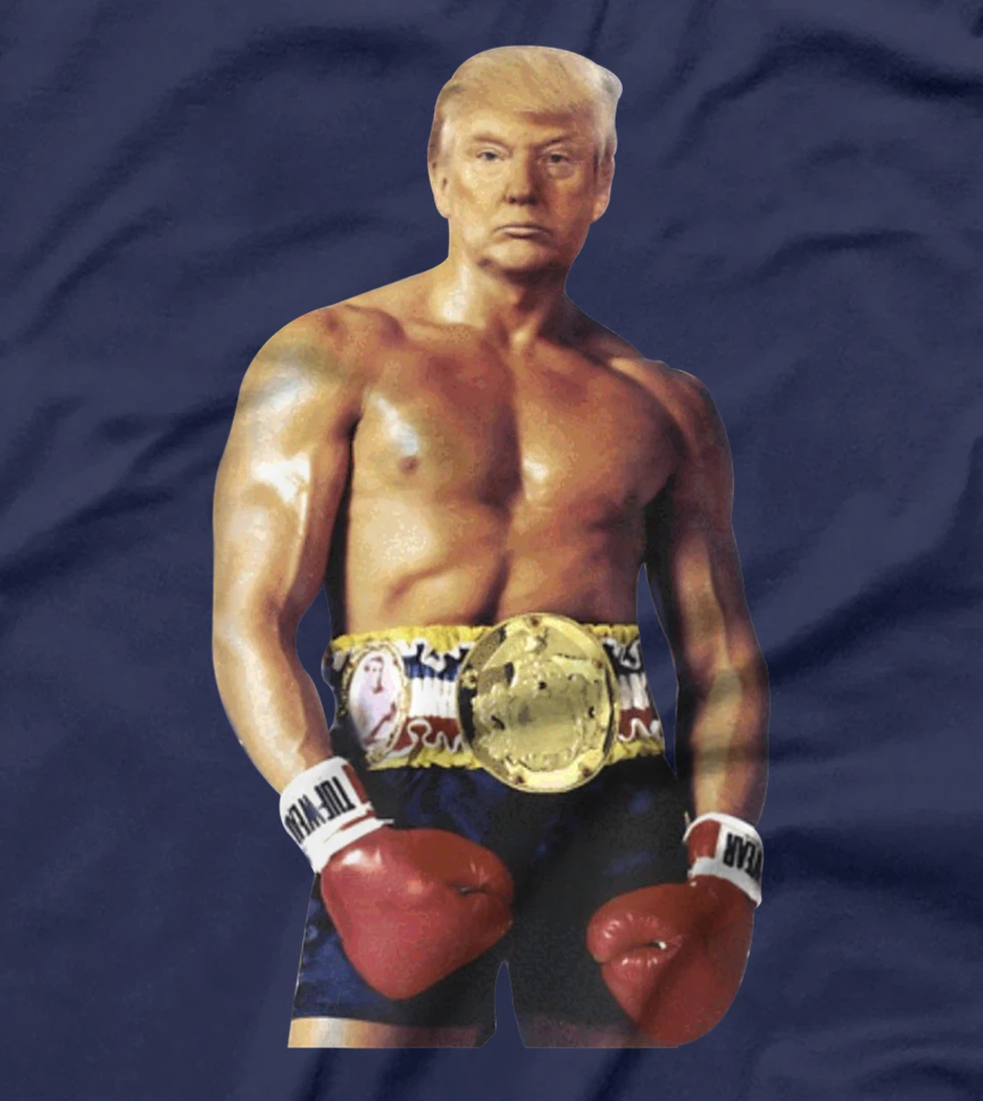 Funny Boxer Trump Boxing funny trump-rocky T-Shirt