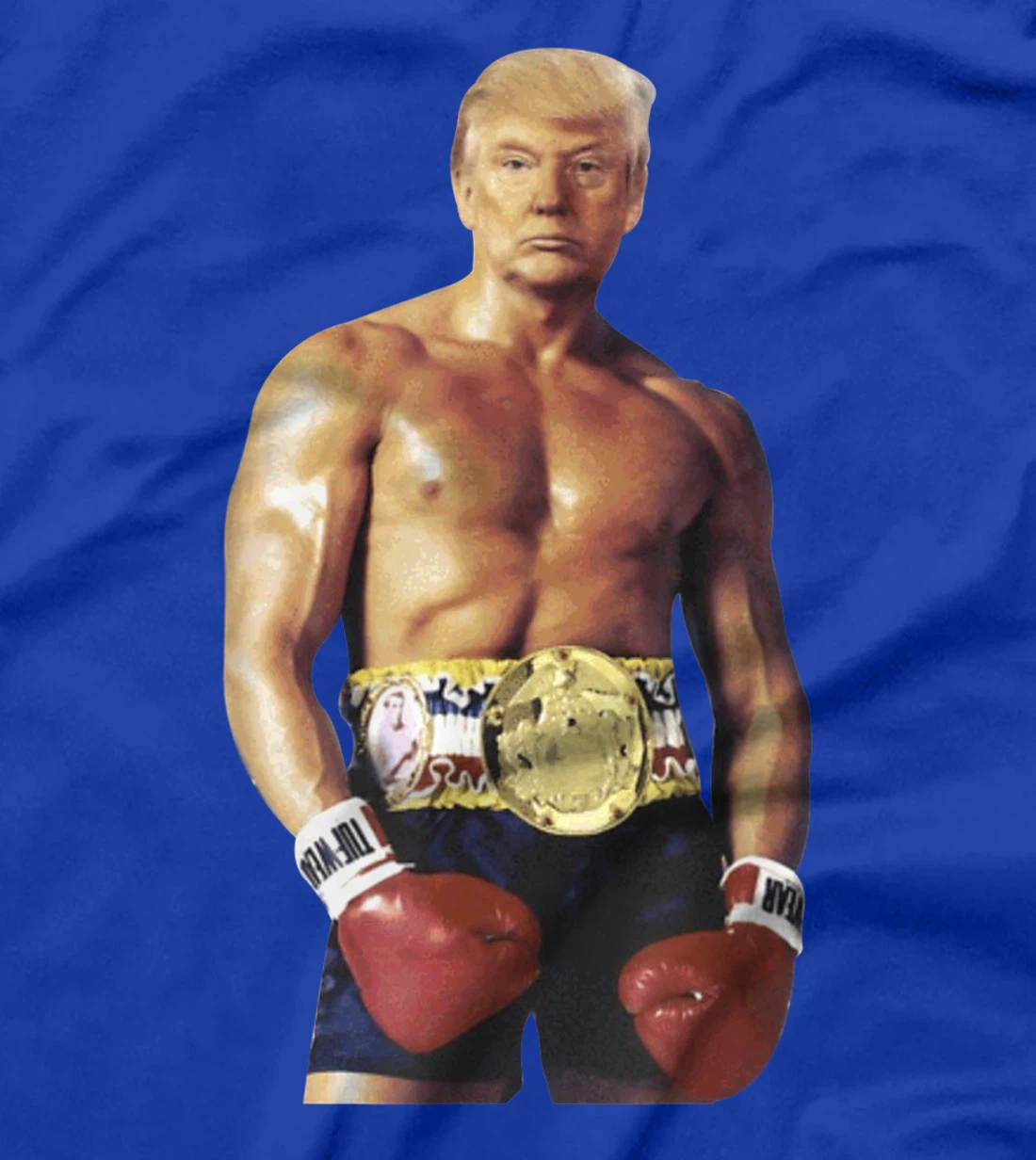 Funny Boxer Trump Boxing funny trump-rocky T-Shirt