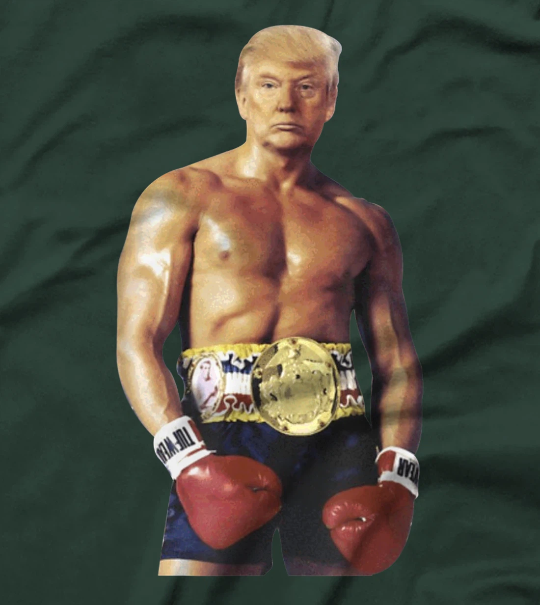 Funny Boxer Trump Boxing funny trump-rocky T-Shirt