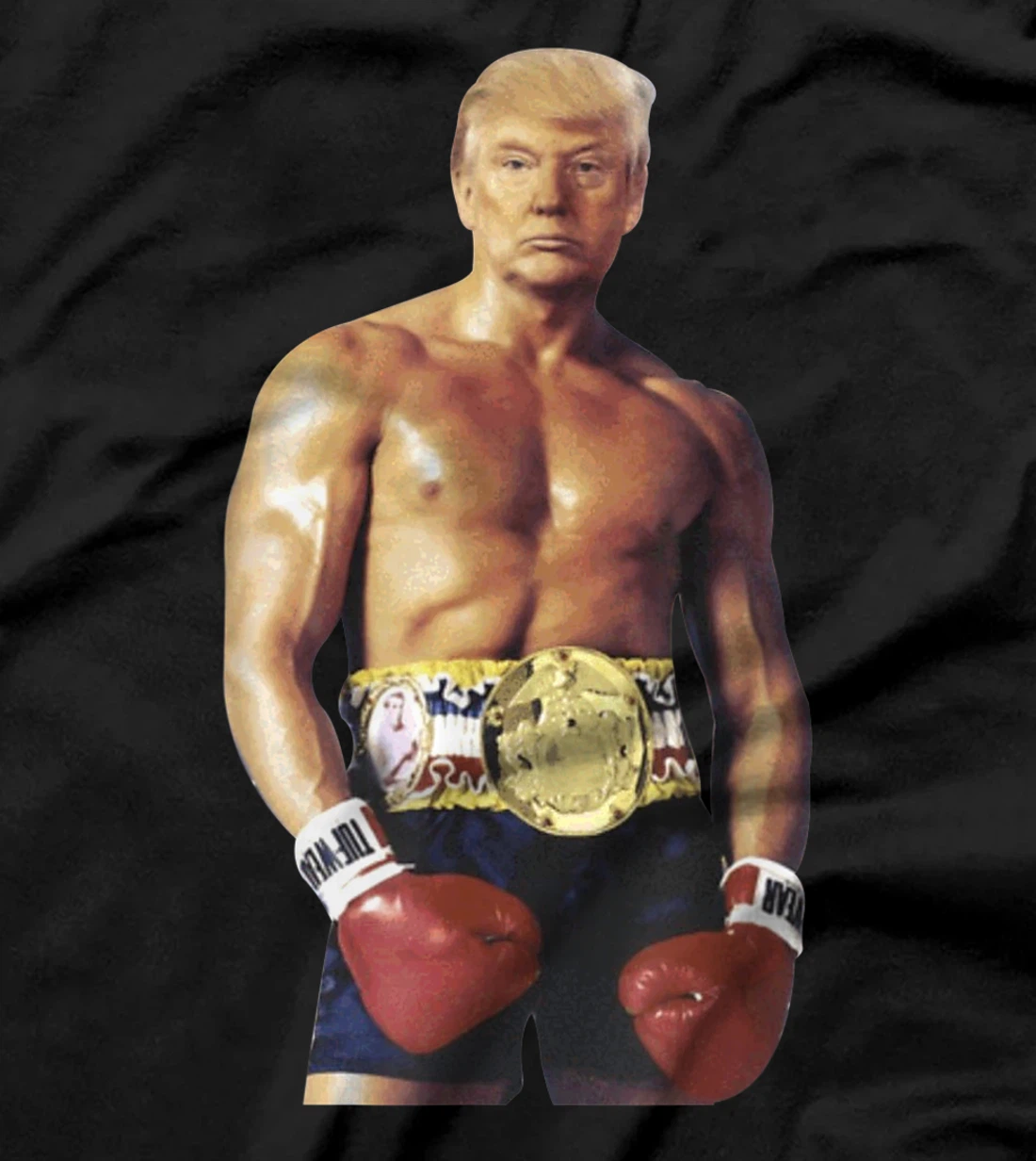 Funny Boxer Trump Boxing funny trump-rocky T-Shirt