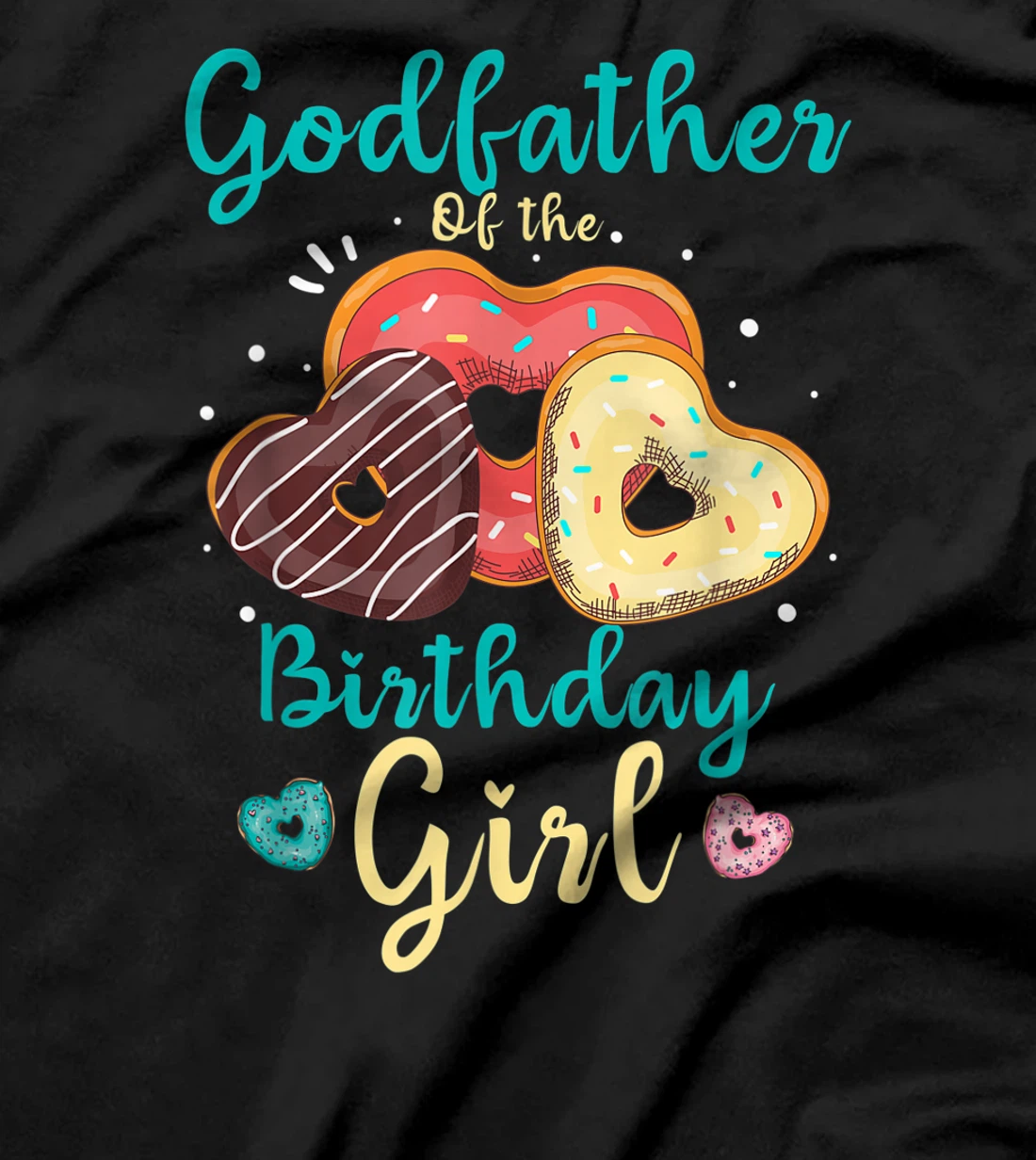 Godfather of the Birthday Girl Matching Family Birthday T-Shirt