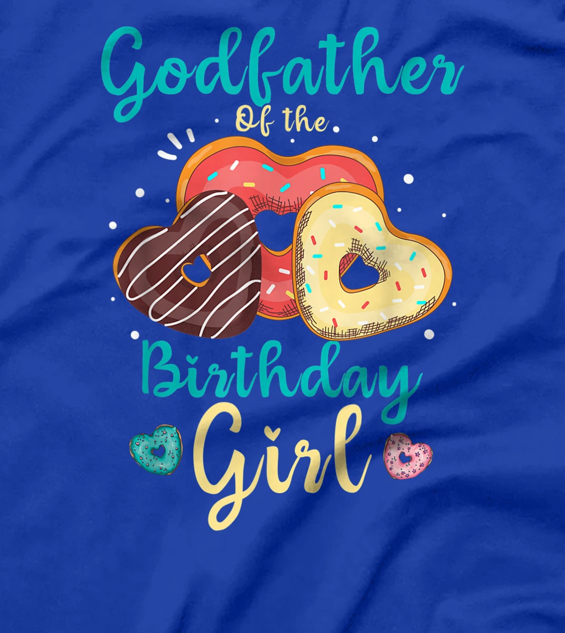 Godfather of the Birthday Girl Matching Family Birthday T-Shirt
