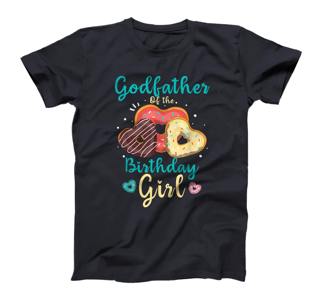 Godfather of the Birthday Girl Matching Family Birthday T-Shirt