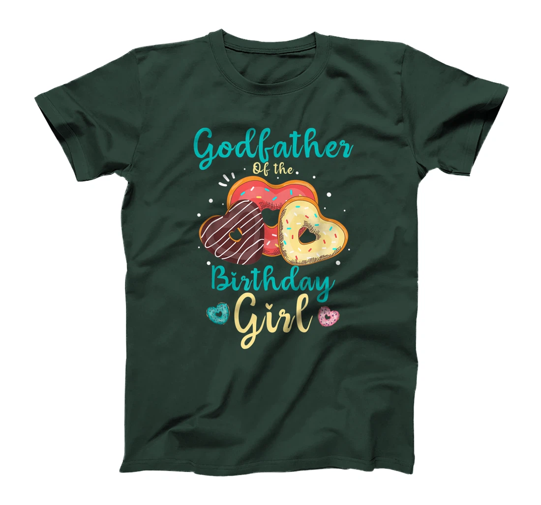 Godfather of the Birthday Girl Matching Family Birthday T-Shirt