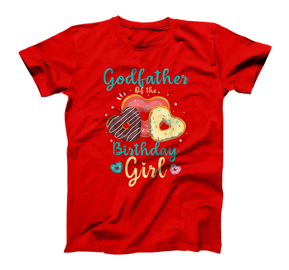 Godfather of the Birthday Girl Matching Family Birthday T-Shirt