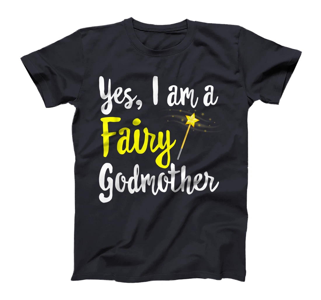 Fairy Godmother Magic Wand Funny Mama Mom-my Fantasy Lover T-Shirt