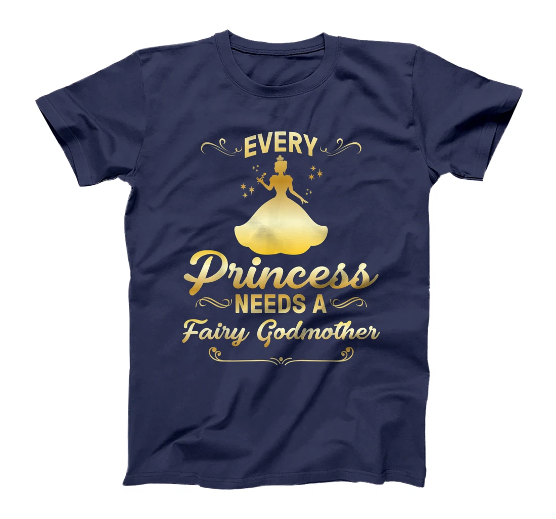 Funny Fairy Godmother Gift For Women Cool Princess Godmother T-Shirt