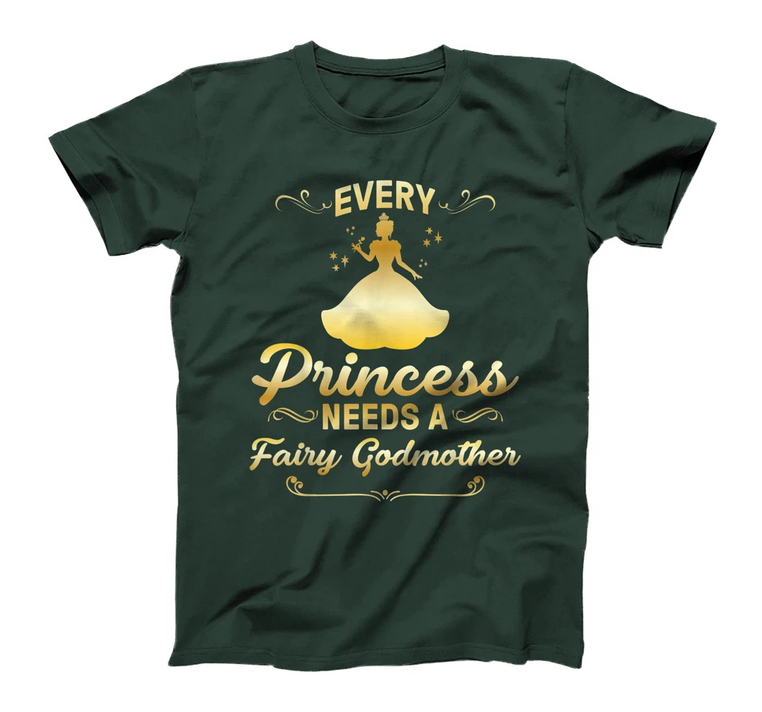 Funny Fairy Godmother Gift For Women Cool Princess Godmother T-Shirt