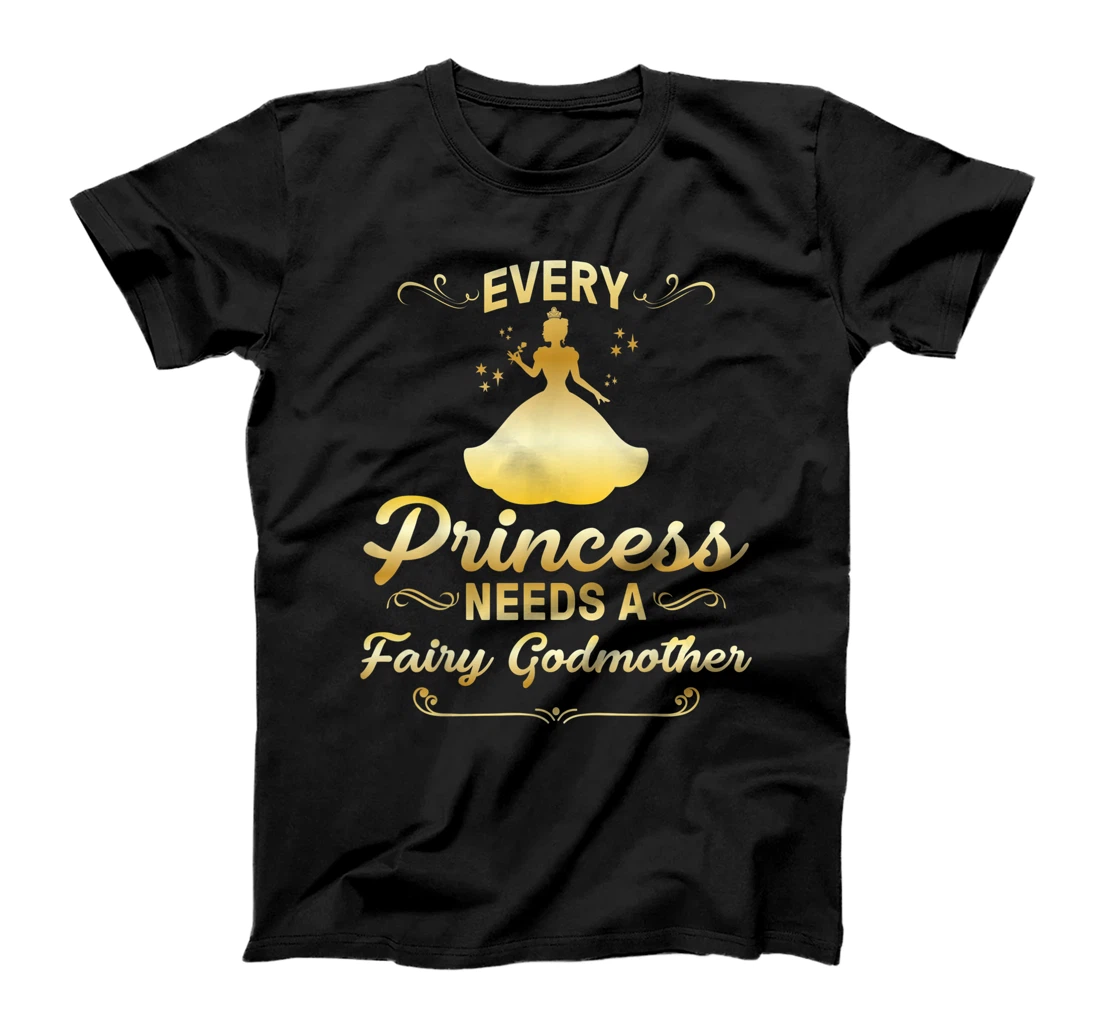 Funny Fairy Godmother Gift For Women Cool Princess Godmother T-Shirt