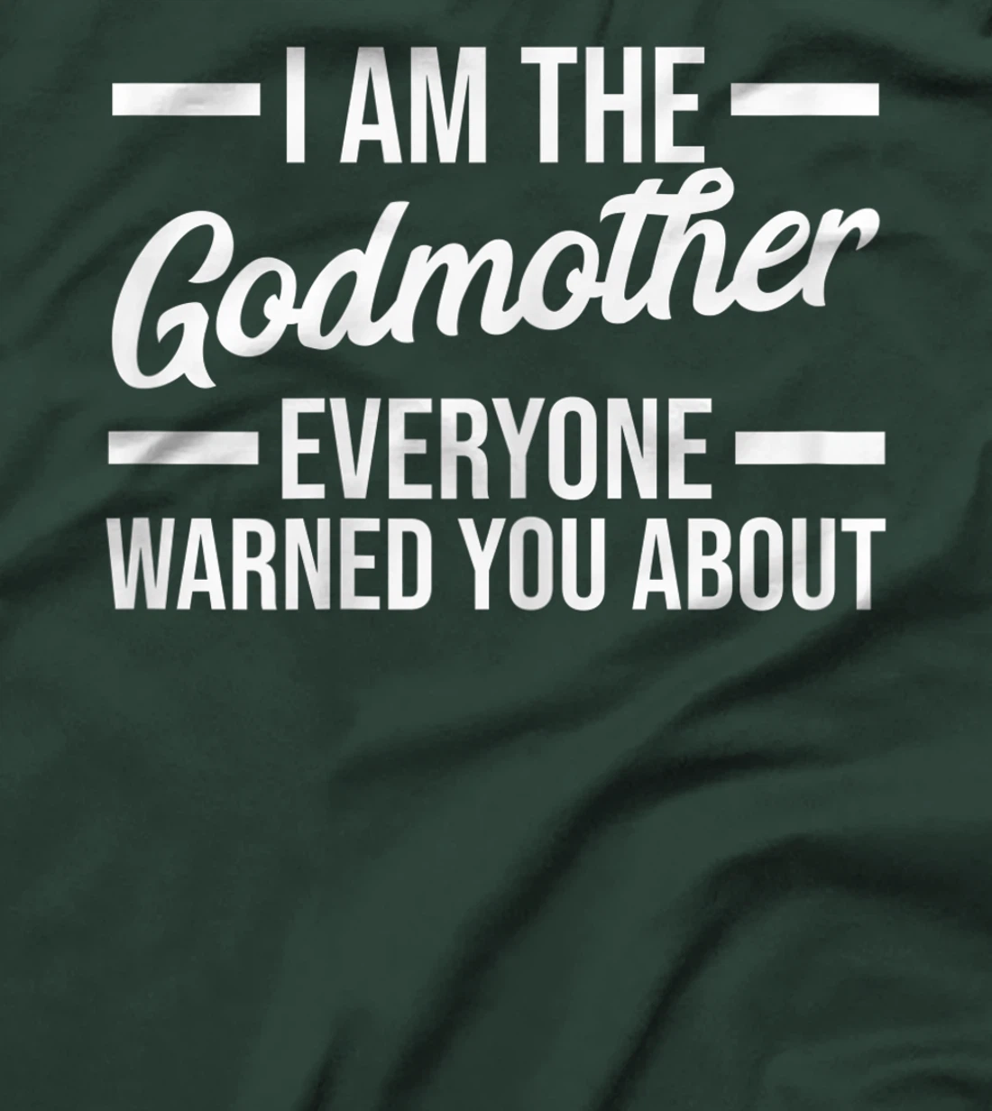 Womens Godmother Aunt T-Shirt
