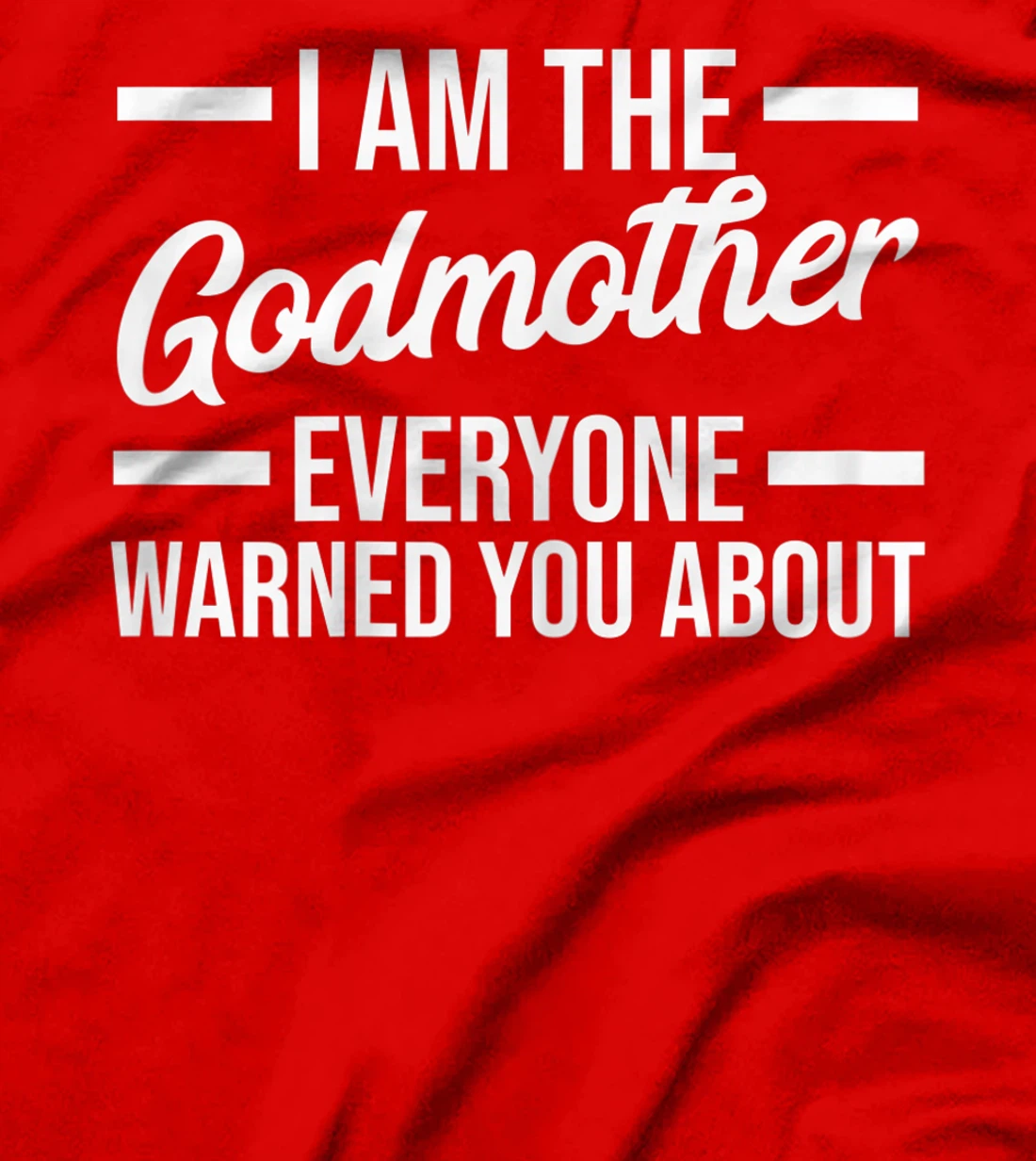Womens Godmother Aunt T-Shirt