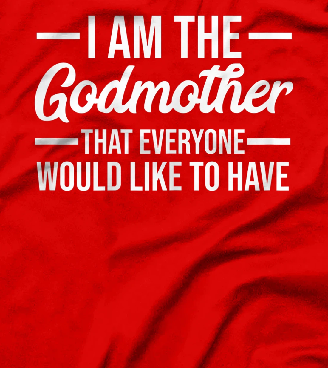 Womens Godmother Christening T-Shirt