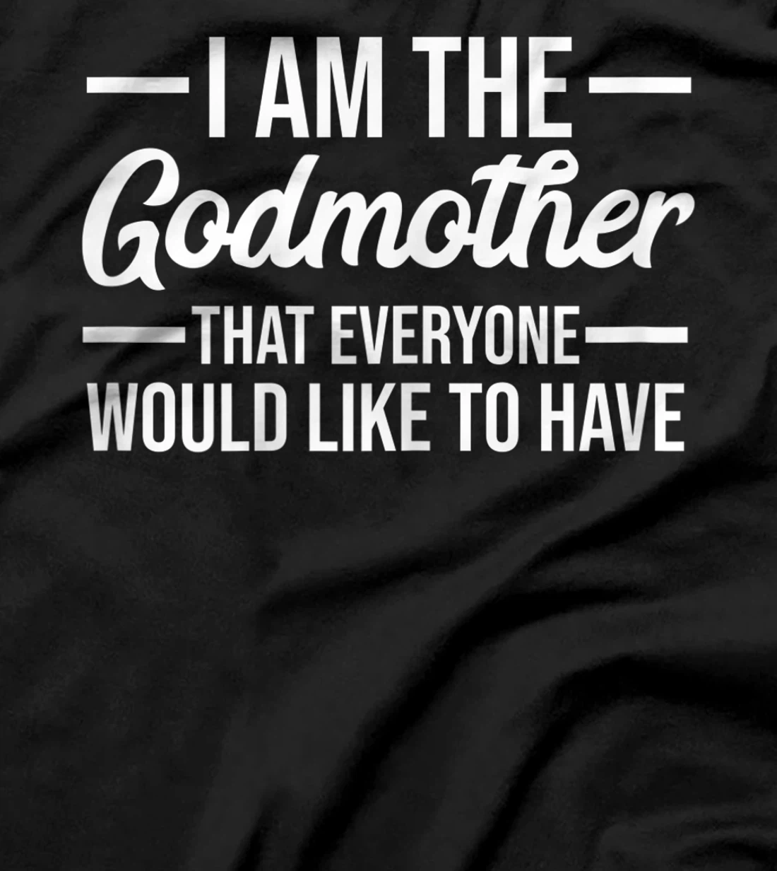 Womens Godmother Christening T-Shirt