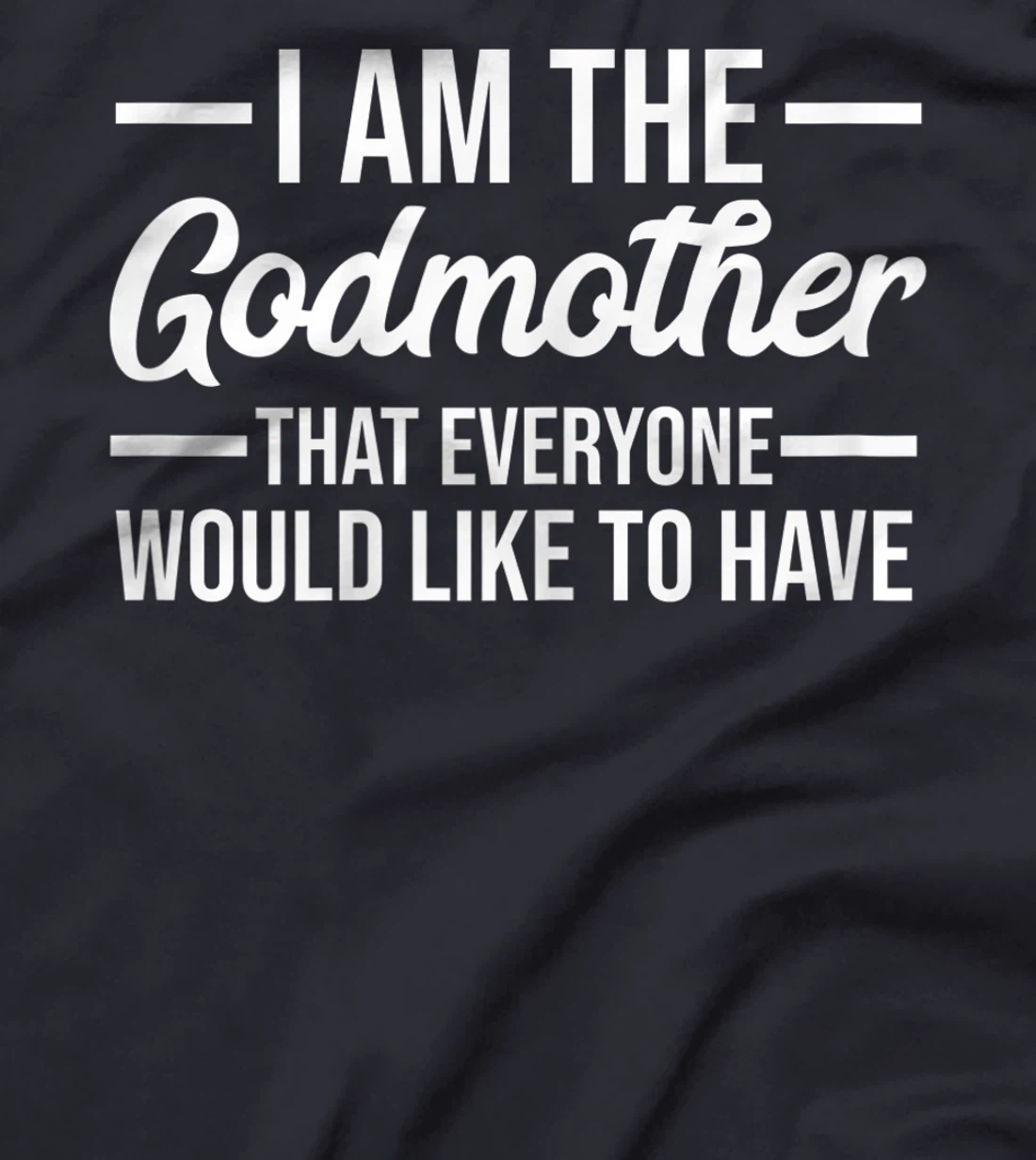 Womens Godmother Christening T-Shirt