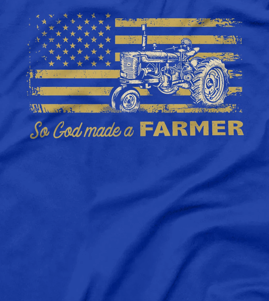 So God made a farmer Premium T-Shirt